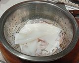 Foto langkah ke 1 dari resep Oseng cumi dan pucuk daun kapri manis.