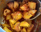 लहसूनी आलू की सब्जी (lasooni aloo ki sabzi recipe in Hindi) रेसिपी चरण 5 फोटो
