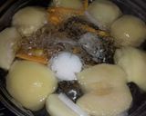 Hình bước làm 1 của món Bánh Canh Nấm Chay