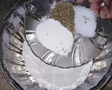 A picture of step 1 of Pizza muffins.