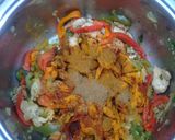 A picture of step 4 of Pasta fajita.