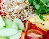 Hình bước làm 1 của món Canh Chua Cá Thu