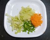 A picture of step 1 of Ribbon Roll Up Sandwich.