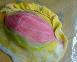 A picture of step 27 of Malai Khaja.