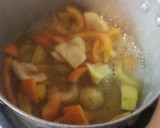 Foto del paso 2 de la receta: Budín de pan rápido con trozitos de naranja y limón abrillantados al coñac