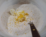 Foto del paso 1 de la receta: Budín de cítricos sin huevos y sin manteca