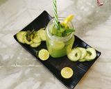 A picture of step 9 of Cucumber lemon cooler/summer cooler/cucumber juice.