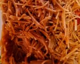 A picture of step 3 of Sevai Poha.