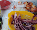 Foto del paso 1 de la receta: Pica-pica de Pulpo con mejillones