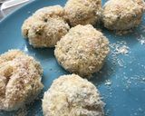 Une image de l'étape 8 de Acras de Poulet à la Noix de Coco.