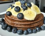 Foto del paso 3 de la receta: Pancakes veganos de avena y chocolate