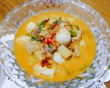 Foto langkah ke 7 dari resep Lodeh kentang,tahu,tempe telur puyuh.