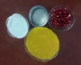 A picture of step 1 of Mango smoothie.