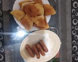 A picture of step 12 of Mahamri #breakfastideas.