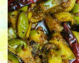 জলপাইয়ের টুকরা আচার। রেসিপির ধাপ 4 ছবি