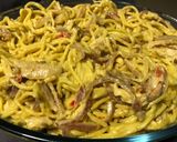 A picture of step 5 of Cheesy chicken pasta.