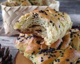 Foto langkah ke 6 dari resep Roti Green Tea isi Pisang 1x Proofing sangat lembut.