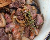 A picture of step 5 of Steak and kidney pie.