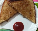 तवा ब्रेड सैंडविच (Tawa bread sandwich recipe in Hindi) रेसिपी चरण 4 फोटो