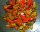 A picture of step 6 of Sweet and sour  Tomatoes and onion sabzi.