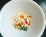 A picture of step 1 of Gatte ki sabji (Besan ke gatte / Gram flour Curry).