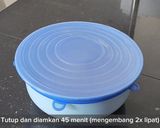 Foto langkah ke 4 dari resep No Oven No Mixer Choco Milk Bread.