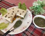 A picture of step 5 of Sandwich dhokla.