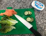 Foto del paso 2 de la receta: Chapata de Salmón y Queso Crema