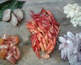 Foto langkah ke 2 dari resep Tumis daun pepaya + teri.