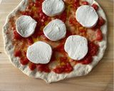 A picture of step 4 of Pizza Margherita.
