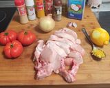 Foto del paso 1 de la receta Akoho sy voanio "pollo con leche de coco" 🥥