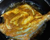 A picture of step 1 of Fish onion and tomato masala chatpaty fish.