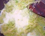 A picture of step 4 of Tricolour barfi.