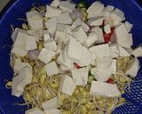 Foto langkah ke 1 dari resep Oseng Cambah Dele Tahu.