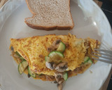 Foto del paso 3 de la receta: Omelette de champiñón y calabacitas