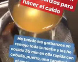 Foto del paso 1 de la receta: Garbanzos con gambones