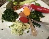 Une image de l'étape 1 de Quichettes aux légumes de saison.