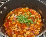 A picture of step 4 of Creamy Chicken Cacciatore Soup.