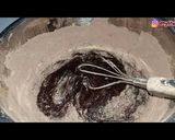 Foto langkah ke 5 dari resep Brownies fudgy shiny oven tangkring.