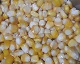 A picture of step 2 of Sweet corn chat.