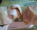 Foto langkah ke 1 dari resep Bakso Ayam Menggunakan Daging Frozen.