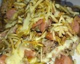 Foto del paso 4 de la receta: Salchipapa con carne