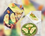 Une image de l'étape 3 de Roulé aux courgettes/saumon fumé.
