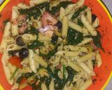 Foto del paso 3 de la receta: Penne con vegetales y pesto