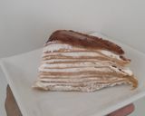 Foto langkah ke 8 dari resep Mille Crepes Milo Sederhana.
