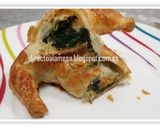 Foto del paso 9 de la receta Croissants de espinacas, queso de cabra y cebolla caramelizada