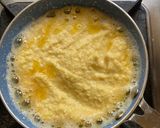 A picture of step 3 of Moong Dal Chilla.