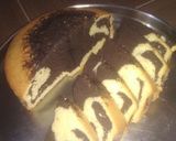 A picture of step 9 of Chocolate marble cake.