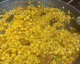 Foto del paso 3 de la receta Paella con garbanzos y chorizo