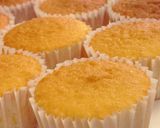 รูปขั้นตอนการทำที่ 8 ของ สปั้นจ์คัพเค้ก เค้กสปั้นจ์ Sponge Cake #ทำขายรวย